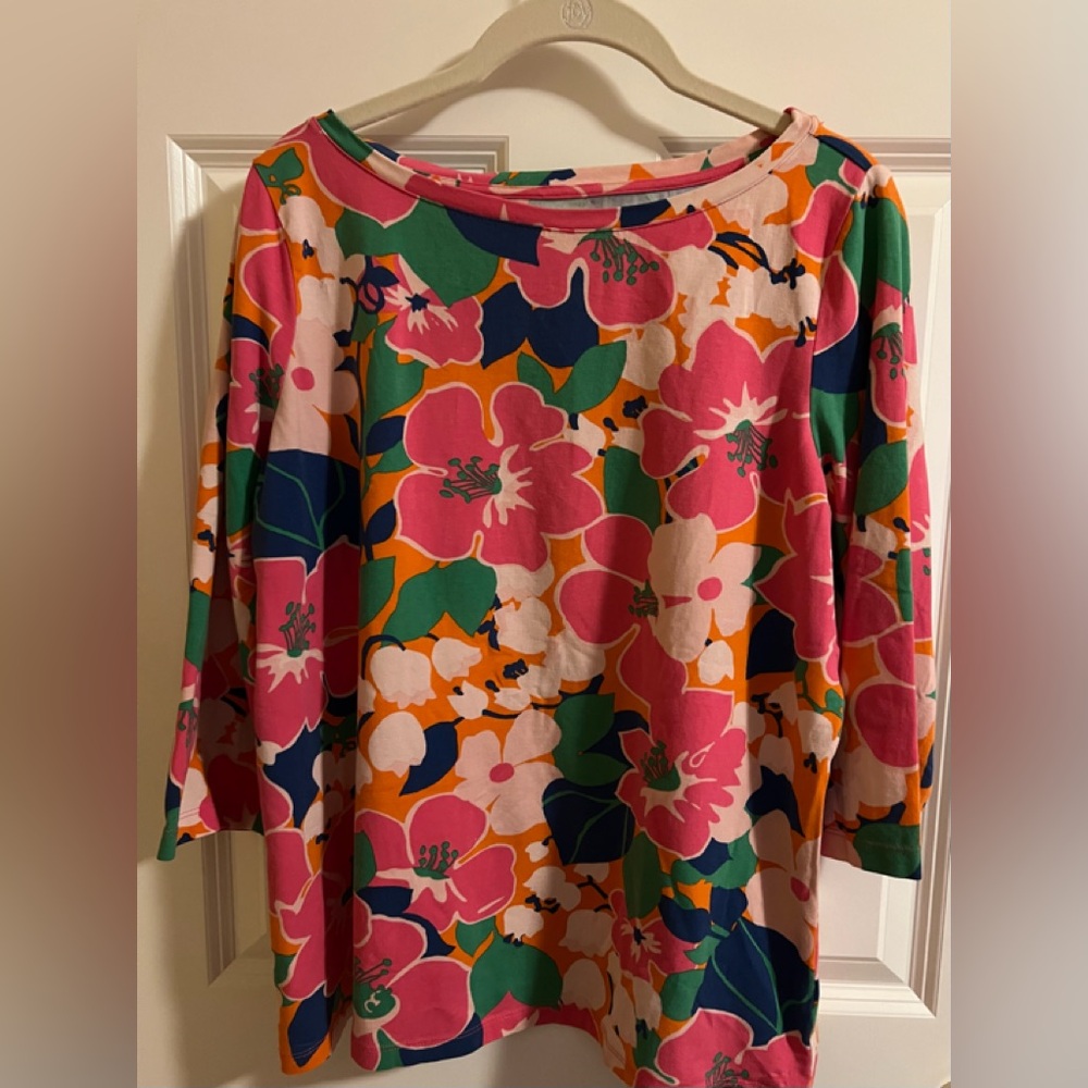 EUC Talbots colorful tee. Size 1XP